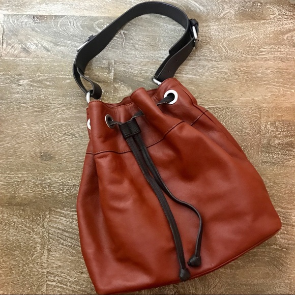 Garnet Hill Handbags - Garnet Hill Bucket Tote